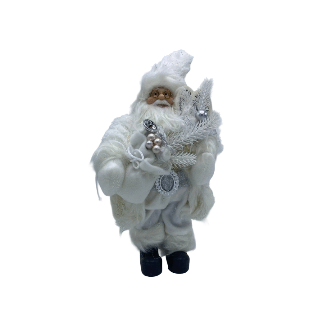 Dekor Festiv per Vitin e Ri Babagjysh i Bardhe (30cm)