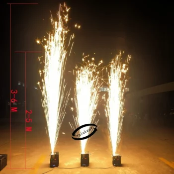 Set me 4 pajisje për efekte skenike dhe kuti metalike për transport dhe magazinim