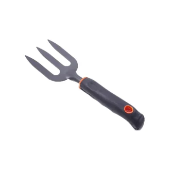 Mini sfurk metalik për kopshtari me konstruksion çeliku, dorezë antirrëshqitëse dhe gjatësi 28 cm.
