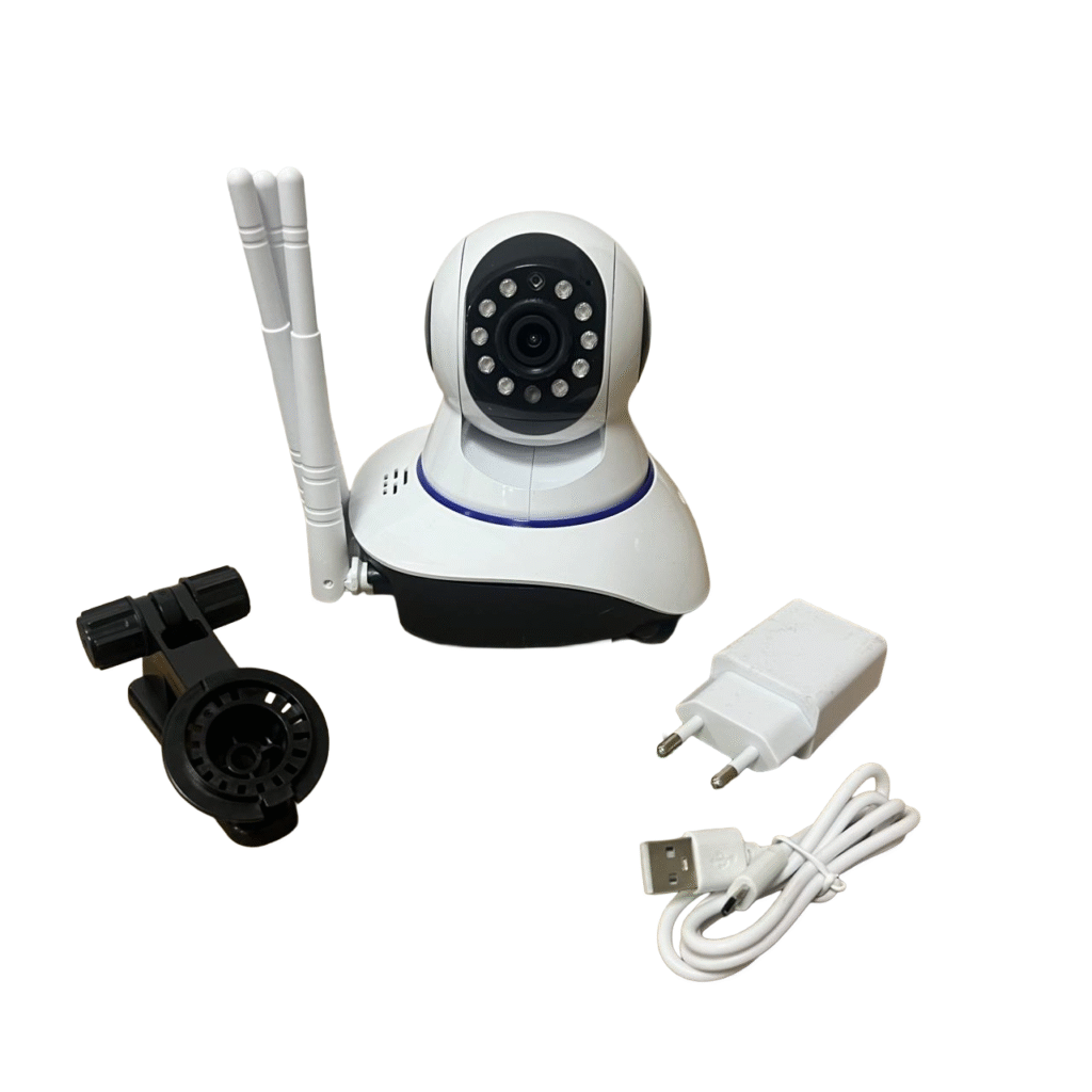 Kamera Inteligjente e Brendshme me 3 Antena dhe Wi-Fi 2MP