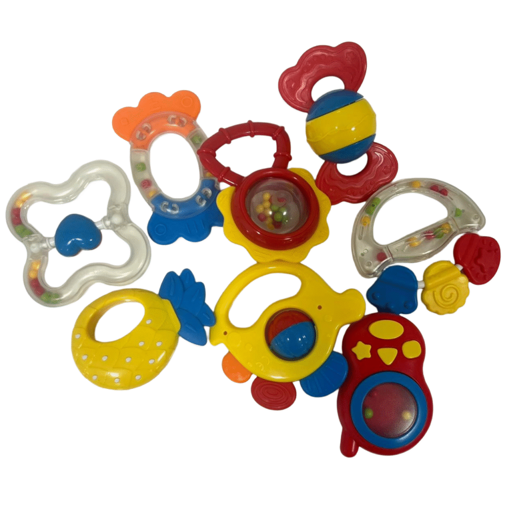 Lodra per Femije-Set me 8 Zile Plastike per Bebe +0M NO:530G