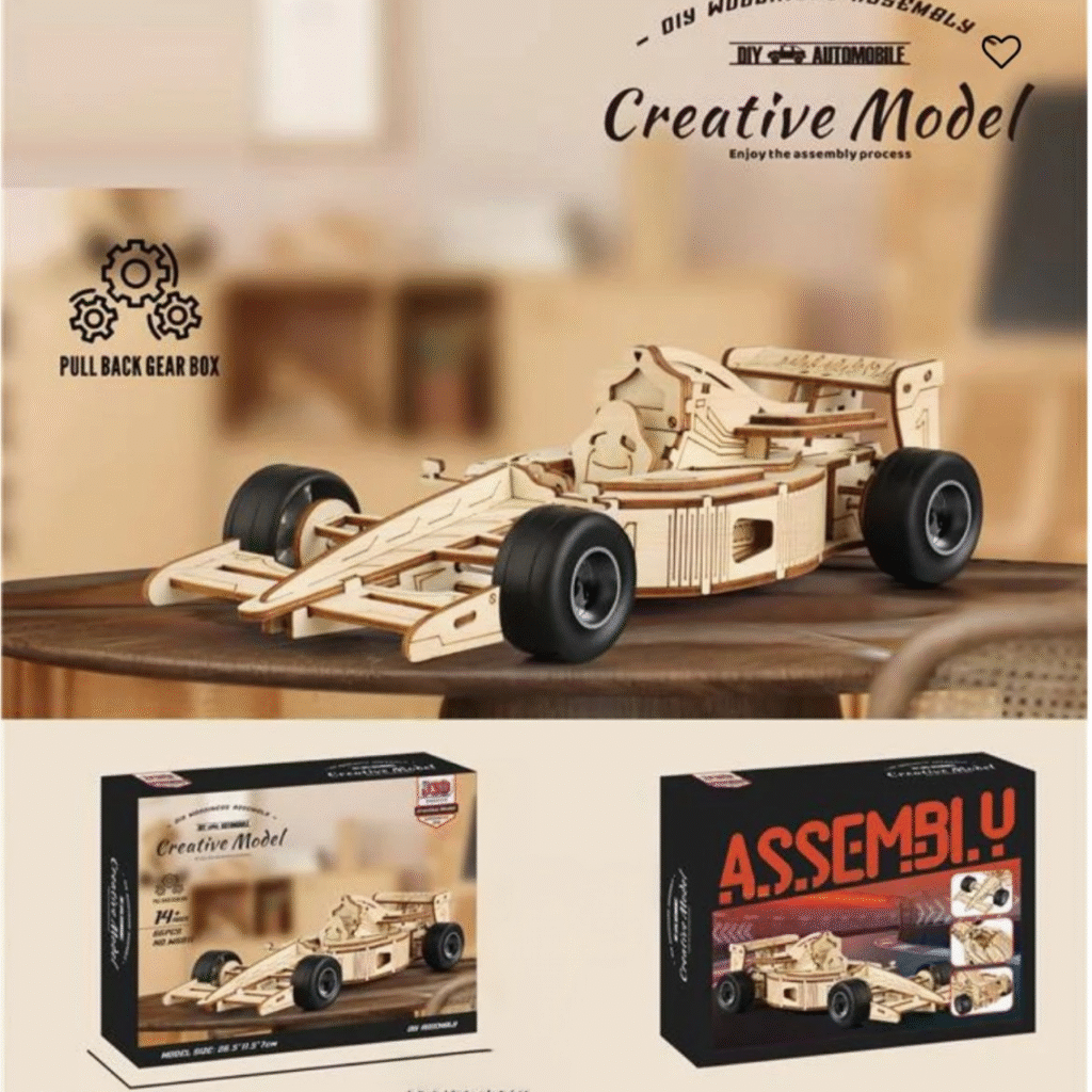 Lodra per Femije-Puzzle Makine Ferrari F1 me 66PCS NO:W6811