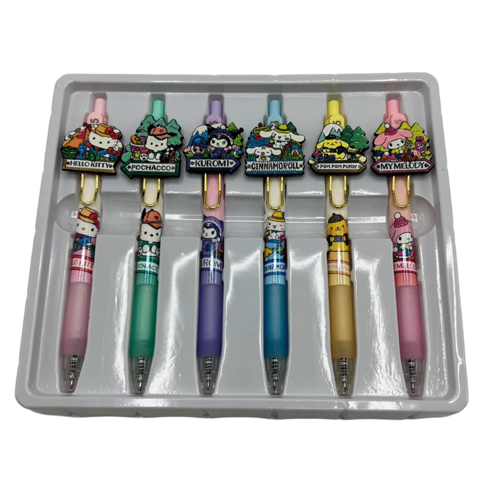 Set me 6 Stilolapsa me Motive Sanrio TL-1-2