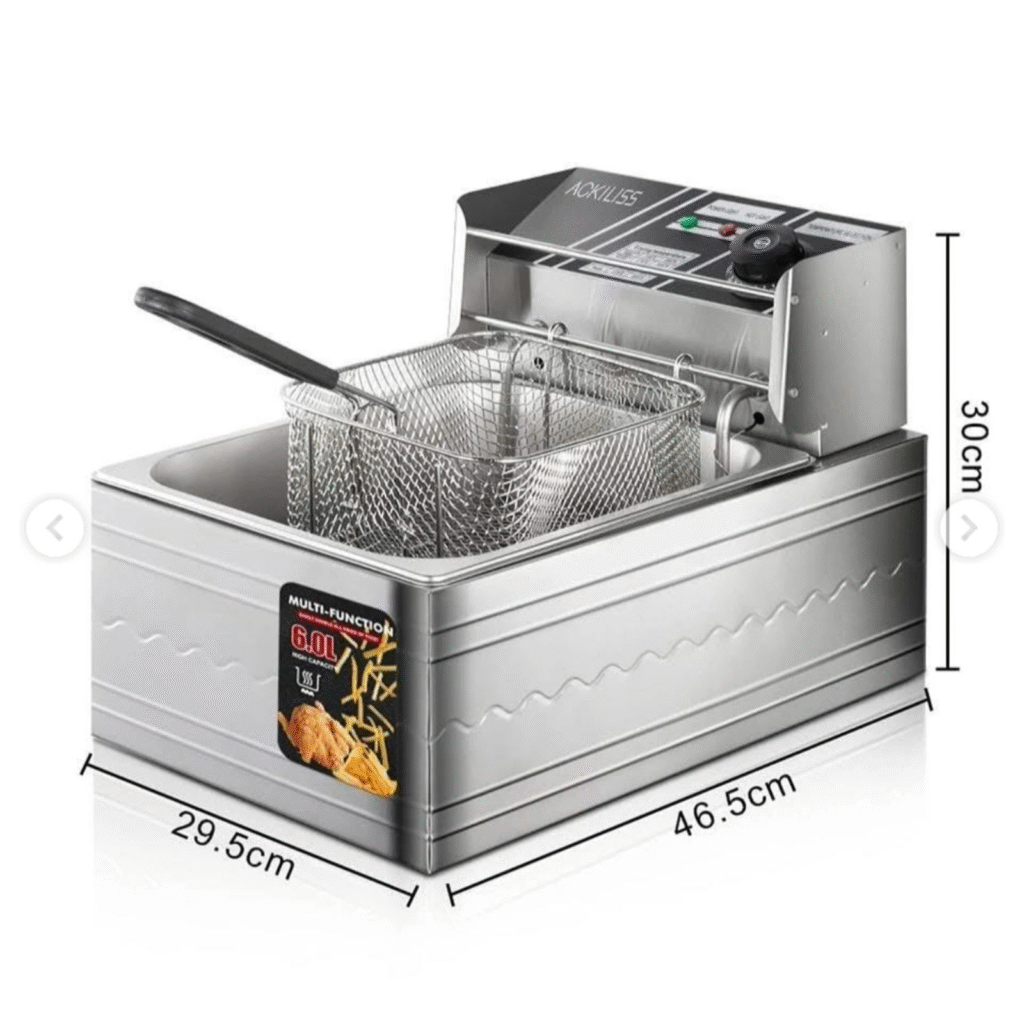 Friteze Elektrike per Pjekje ACKILISS 6L 2500W ACL-97581