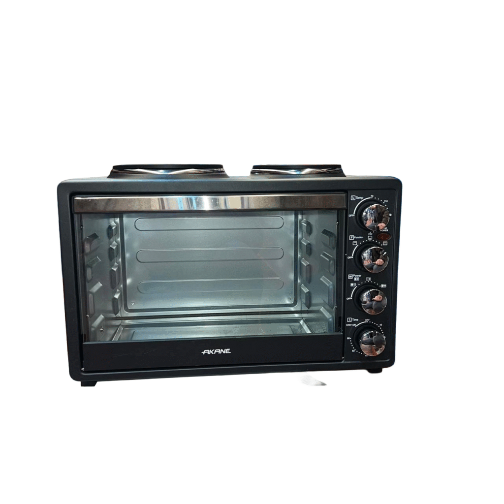 Furre Elektrike per Pjekje+2 Plita Infrared AKANE 30L 1500W A.81051