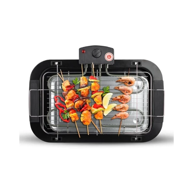 Zgarë elektrike Barbecue ACL-5301 me fuqi 2000 W dhe rrjetë të kromuar