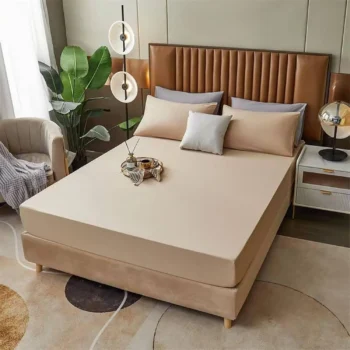 Çarçaf dopio i hollë 225x235 cm me 2 këllëfë jastëku 66x50 cm, material i freskët dhe i frymëmarrshëm për verë