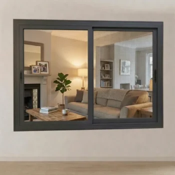 Dritare alumini per apartamente dhe shtepi me xham reflektues