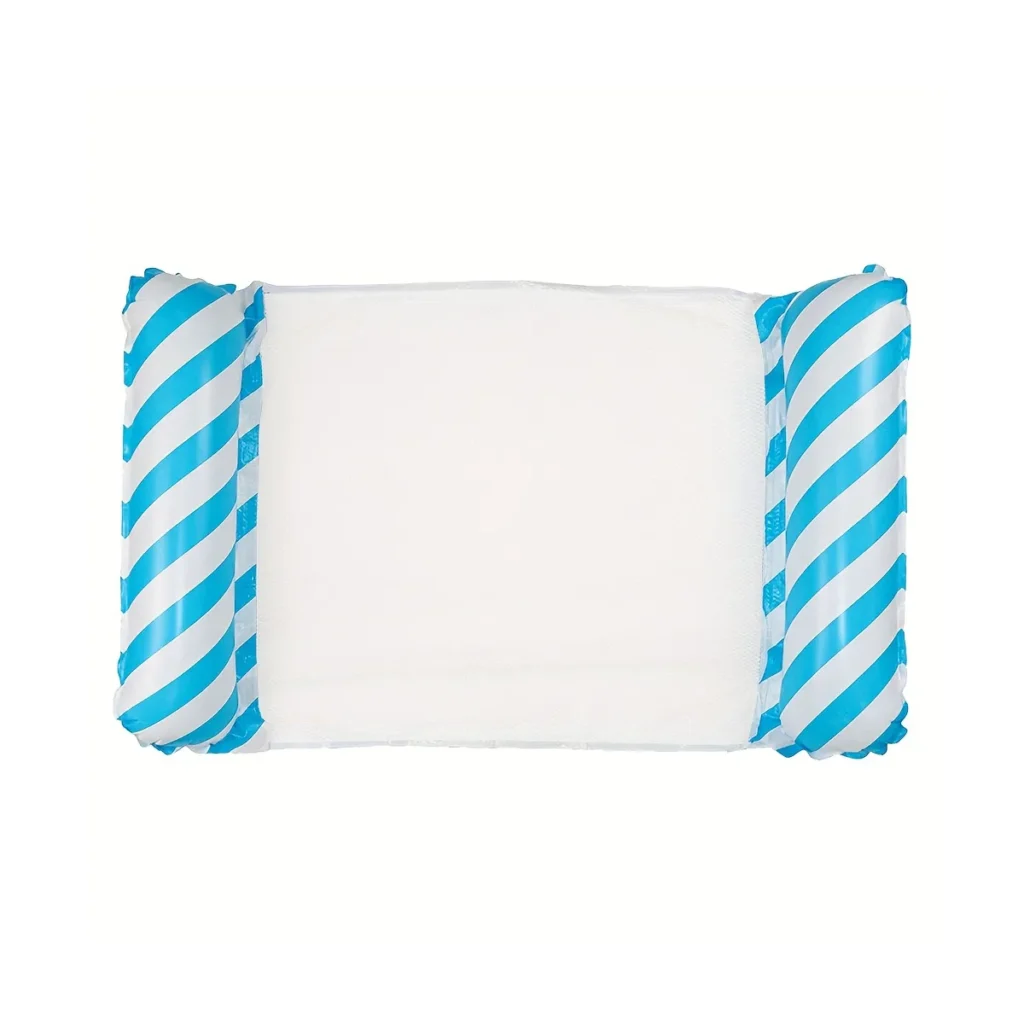 Hammock me dy mbeshtetese me ajer per perdorim ne pishine ose det