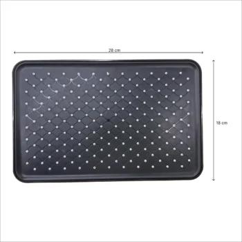 Kokë dushi dore 27x11 cm me tub fleksibël 1.5 metra për përdorim të lirë gjatë larjes