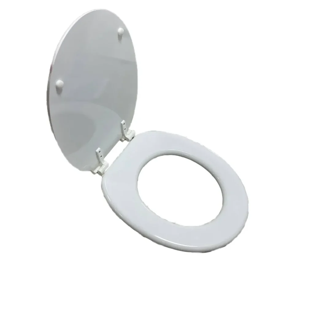 Kapak per WC ne ngjyre te bardhe