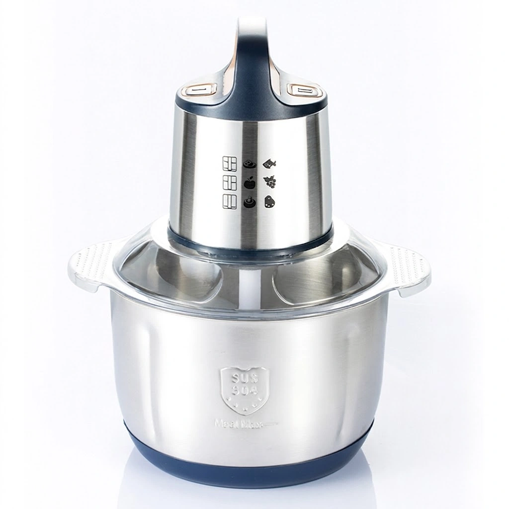 Përpunues ushqimi ACL-7727 me kapacitet 5 L, enë inoksi dhe motor 500 W