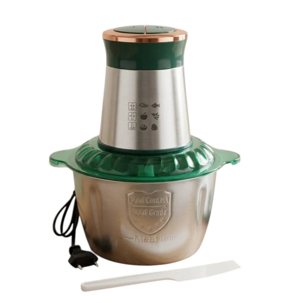 Grirëse mishi elektrike 800W me kapacitet 2.0L dhe përzierje 360°