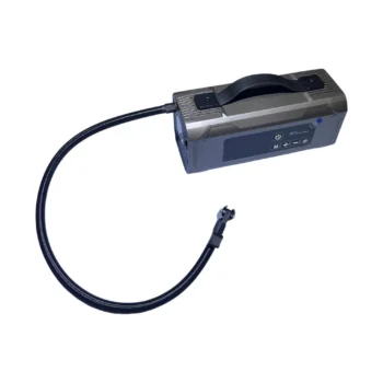 Kompresor elektrik për goma me fuqi 100W dhe motor të përshtatshëm për fryrje të shpejtë