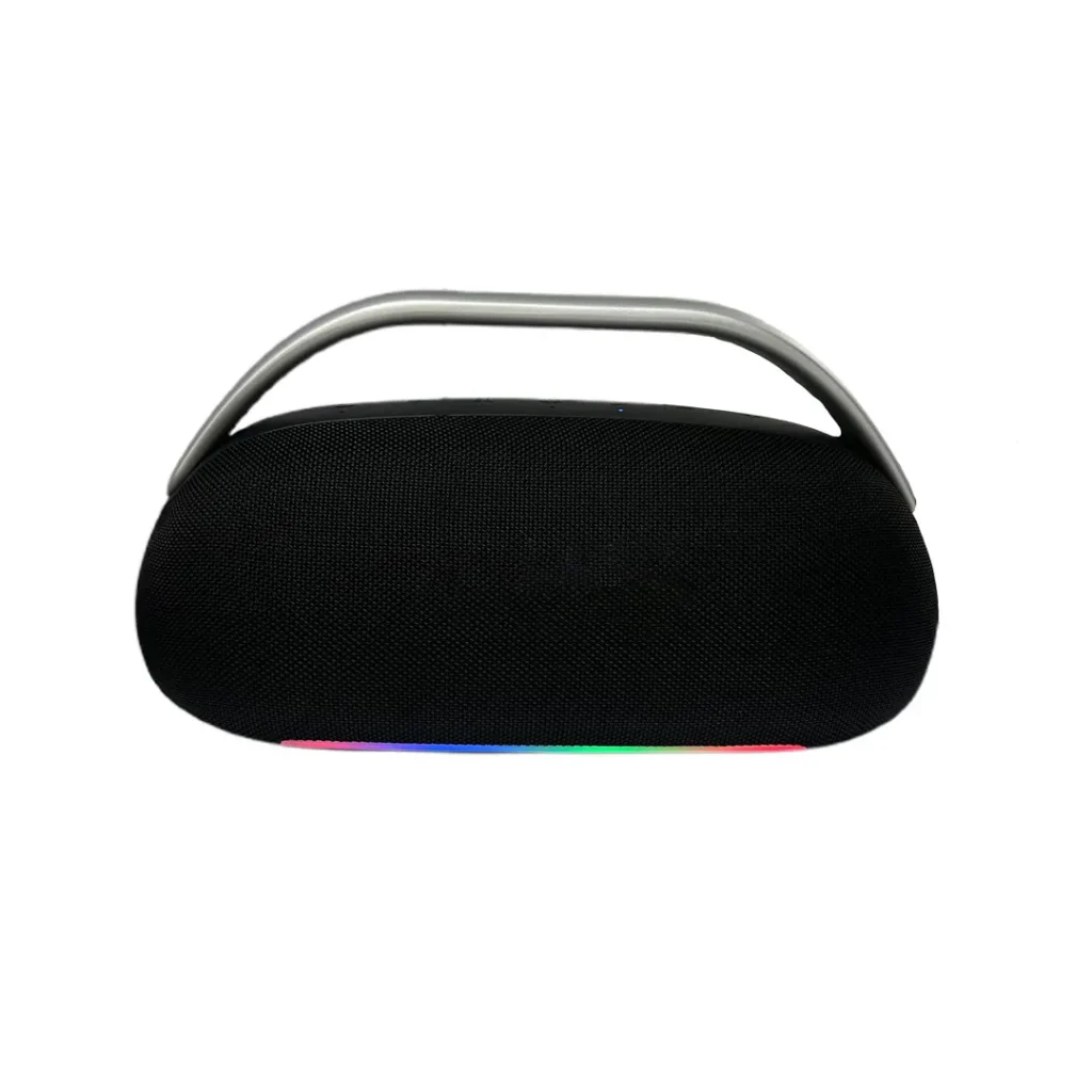 Boks muzike me Bluetooth - me mikrofon dhe drita LED