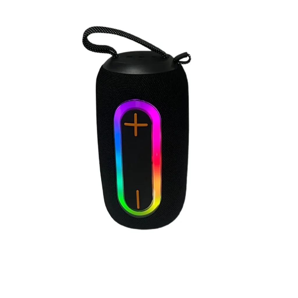 Boks Muzike me Bluetooth me drita LED RGB dhe me doreze transportimi