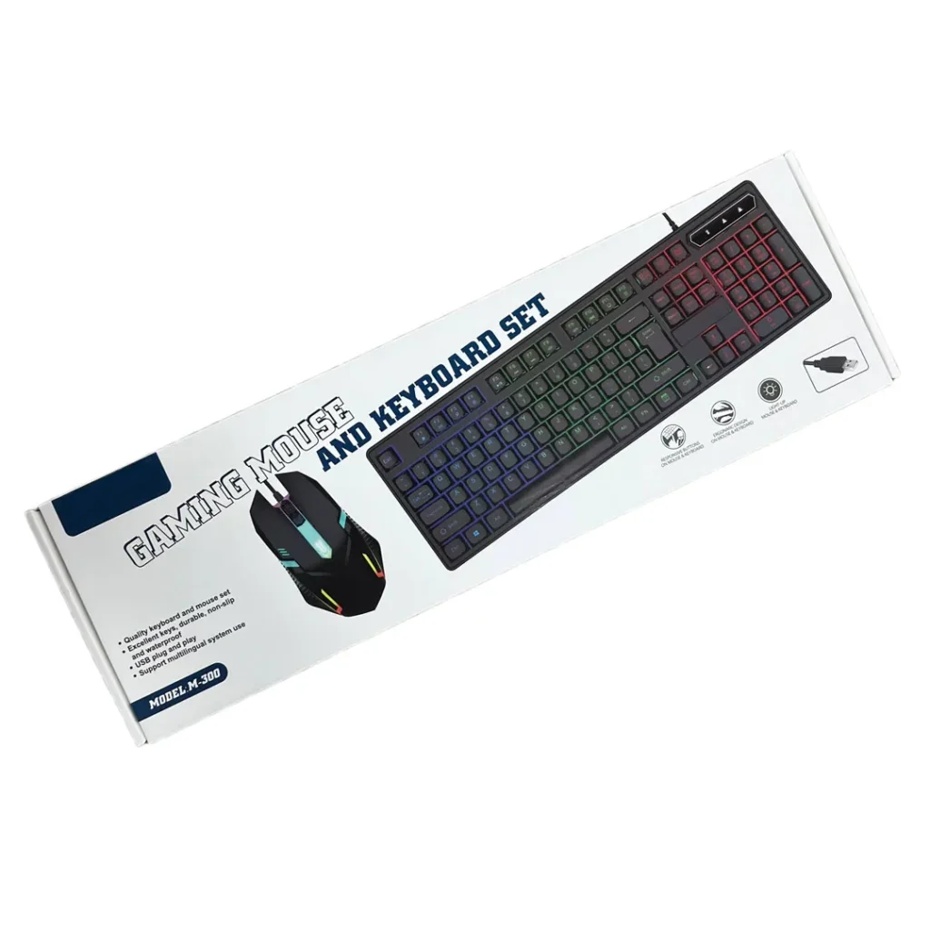 Set Tastier dhe Maus Gaming per perdorim personal ne shtepi apo zyre