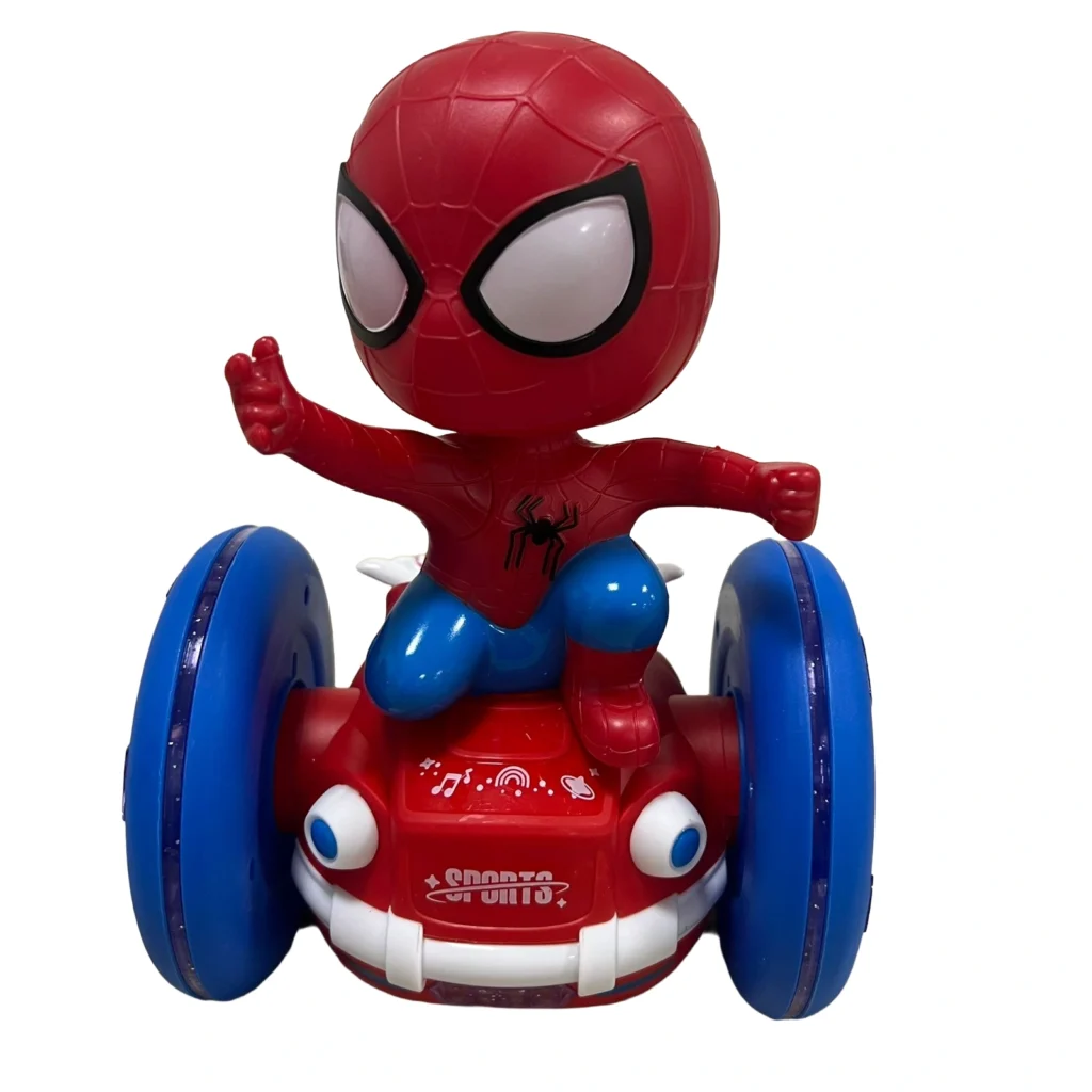 Makine me 2 Rrota dhe Spidermanin me Muzike