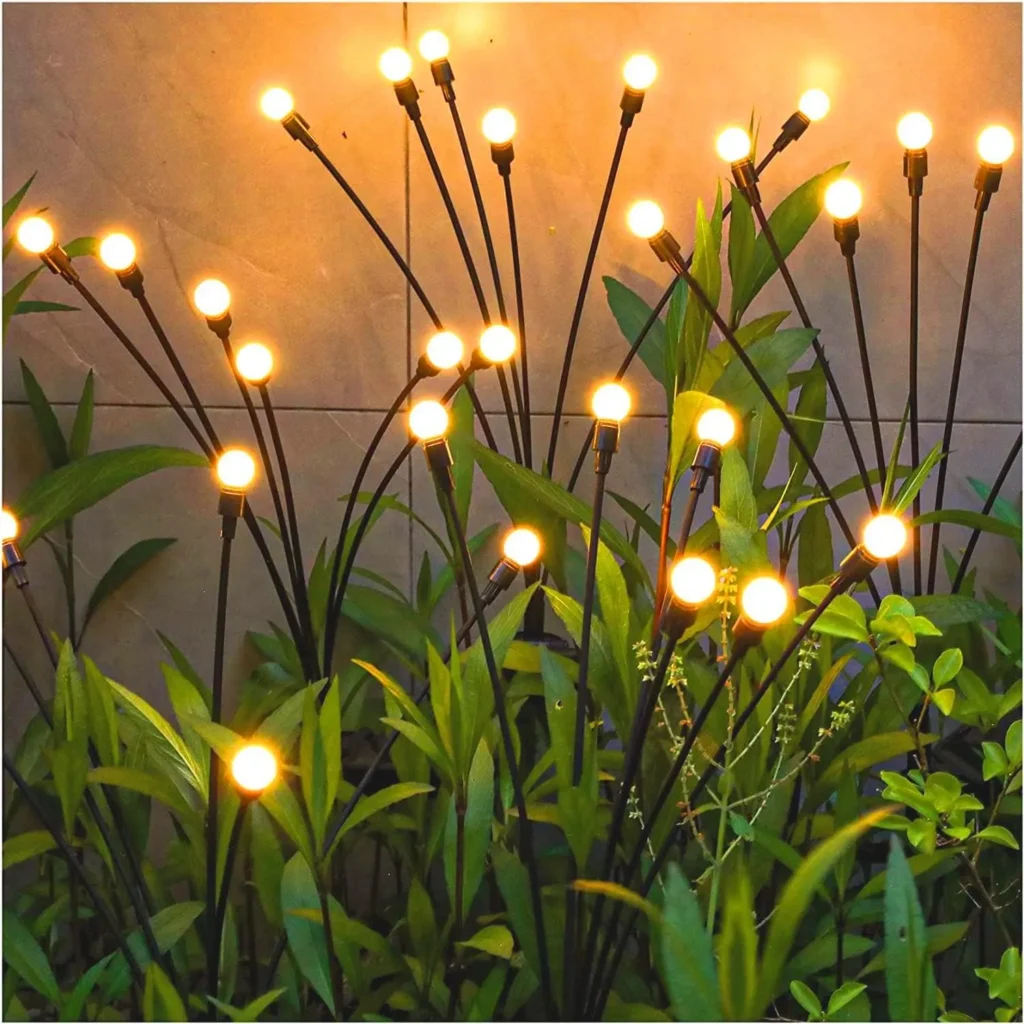 Set Ndricues me Panel Diellor per Oborr me 12 drita LED secili