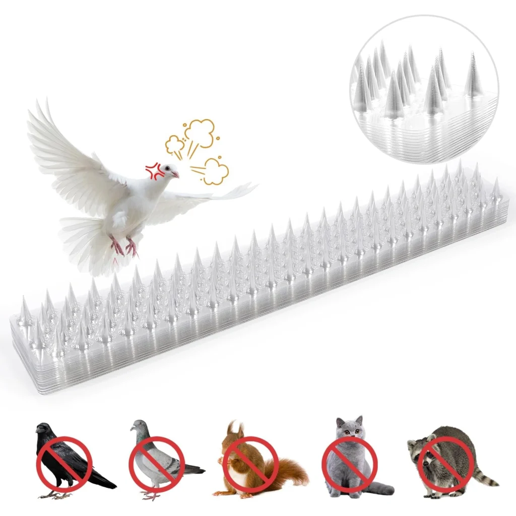 Set me 4 Gardhe me Thumba Kundra Zogjve dhe Kafsheve 42cm