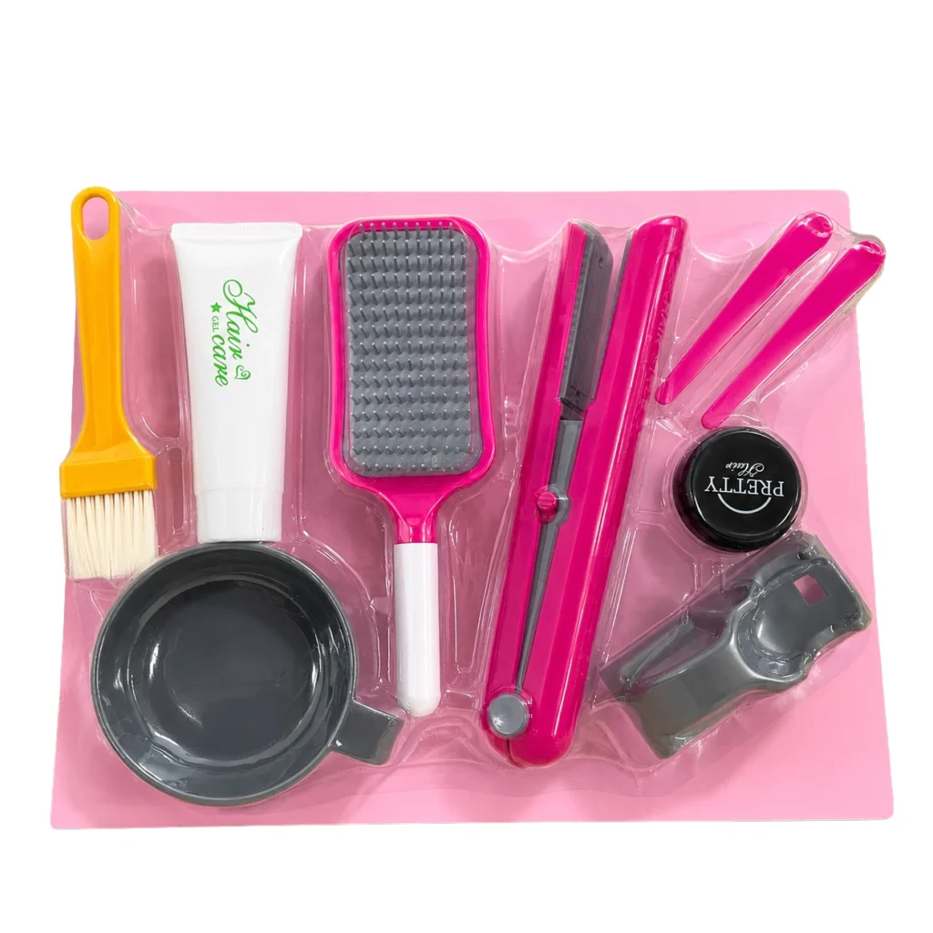 Set per sallon bukurie me mjete per floket