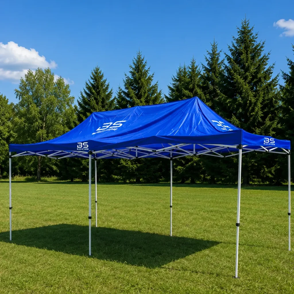 Tende per ambiente te jashtme per perdorime te ndryshme, ne evente, festa, ekspozita, etj.
