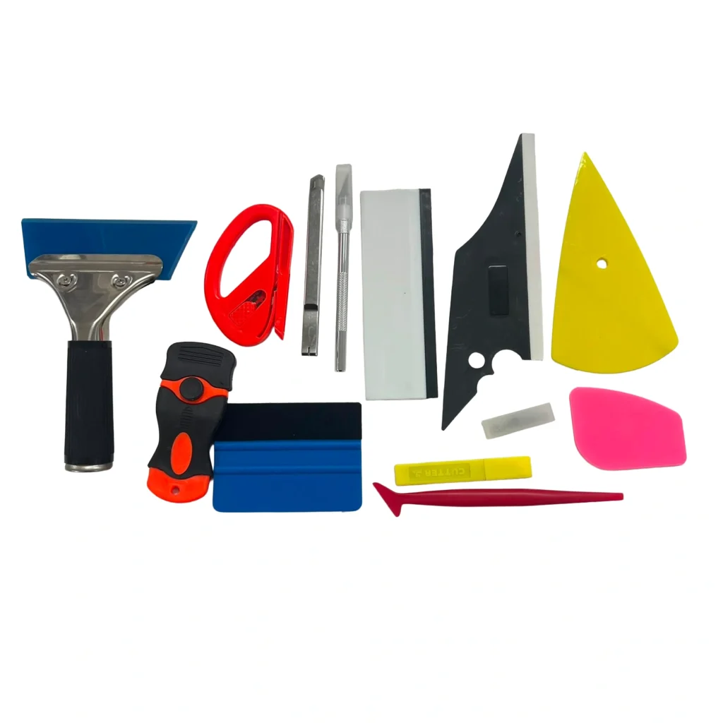 Kit Profesional për Instalimin e Folieve të Xhamave