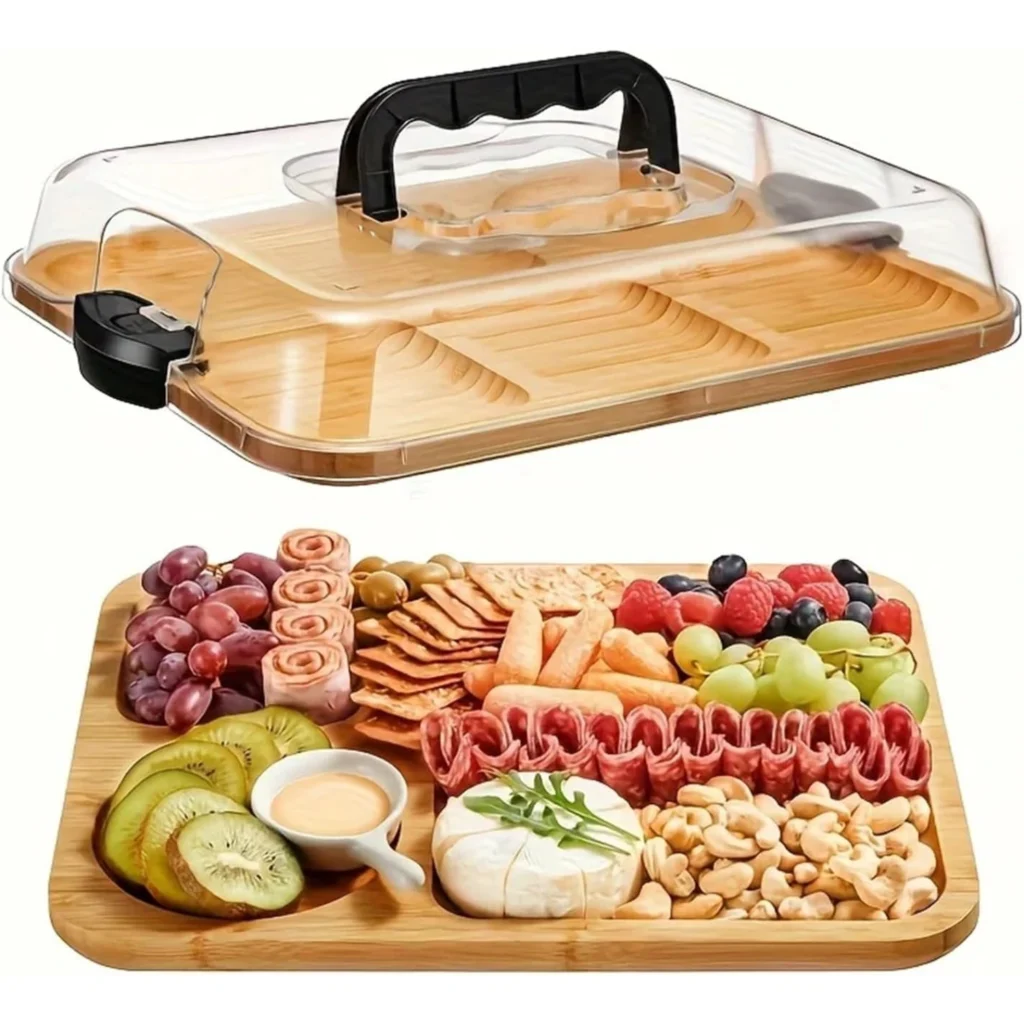 Tabaka druri për servirje antipastash