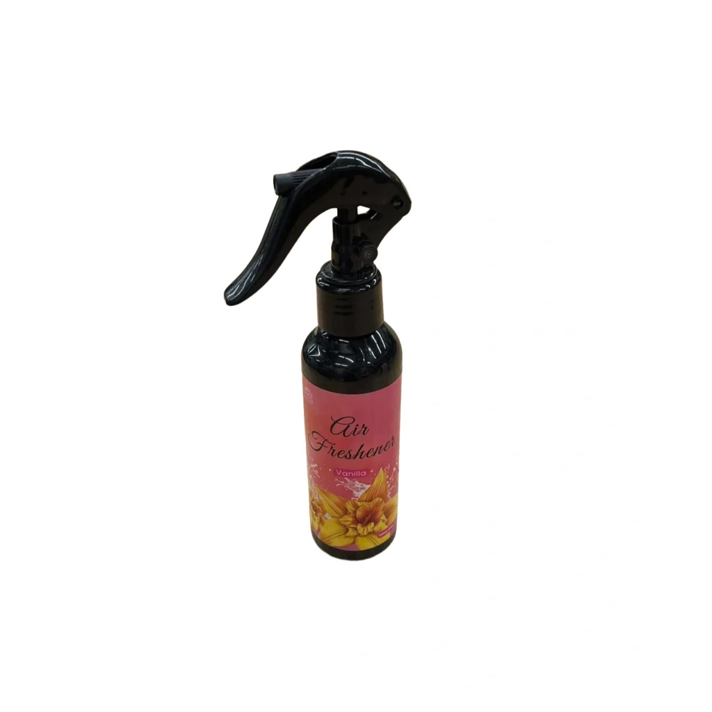 Aromatizues spray 150 ml me aromë vanilje për freskimin e ambientit të shtëpisë dhe makinës