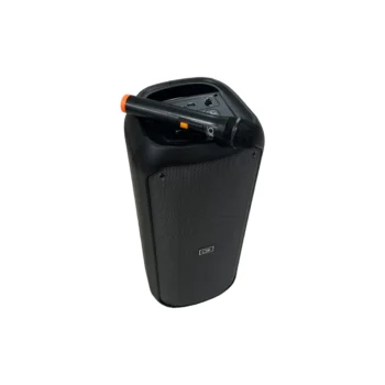 Boks muzike BT-8819 me dy altoparlantë 8 inç dhe efekte ndriçimi LED RGB për ambiente festive