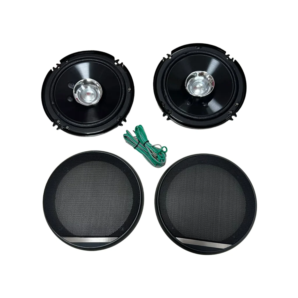 Set me 2 bokse për makinë me fuqi maksimale 280W, diametër 158mm dhe tingull të fuqishëm