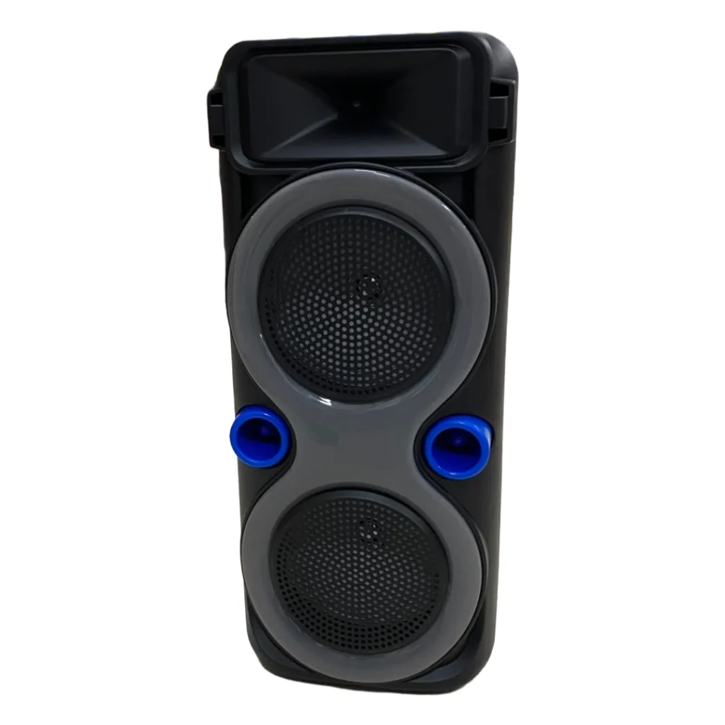 Boks muzike portativ me Bluetooth dhe mikrofon