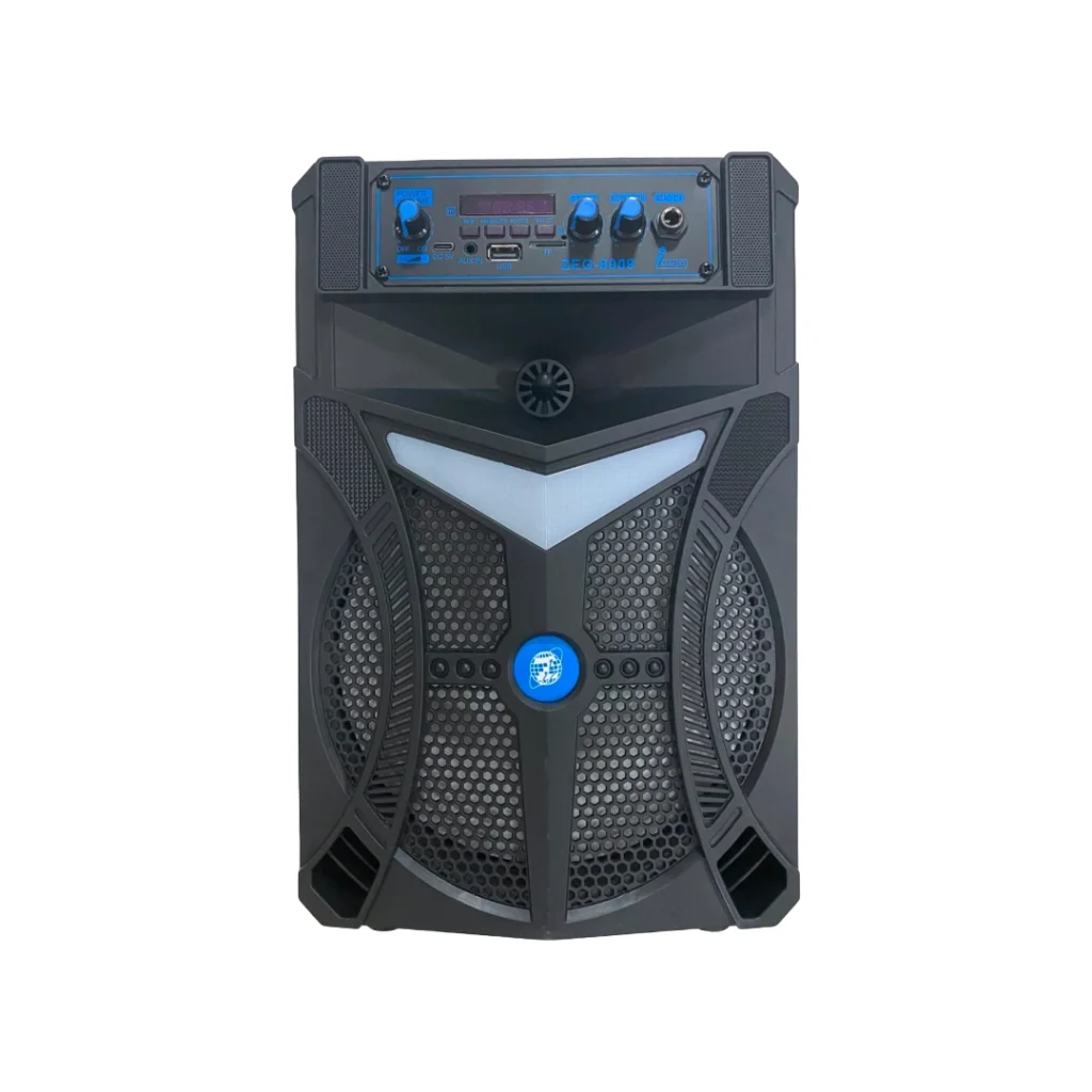 Boks muzike portativ me Bluetooth dhe mikrofon ZEG-8009