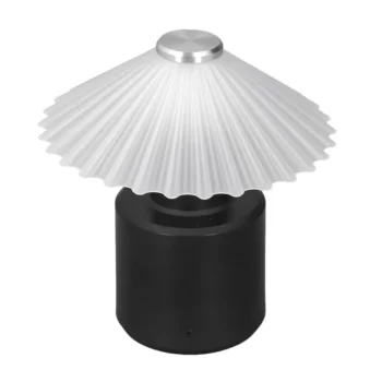 Pamje e afërt e strukturës rezistente prej PC/ABS dhe dizajnit elegant të dritës LED
