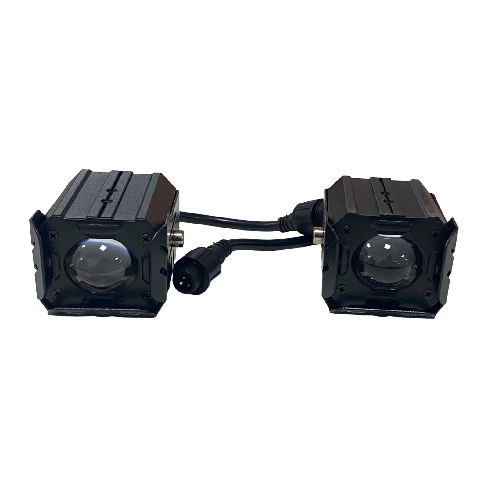 Set me 2 fenelina LED për motor me lupa zmadhuese dhe ndriçim me tre mënyra pune