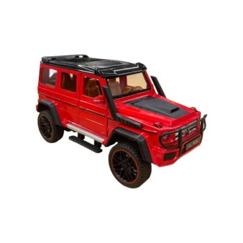 Makinë metalike Mercedes-Benz G500 për fëmijë me telekomandë 2.4G, drita, dyer që hapen, funksion spray dhe bateri 3.7V të përfshirë