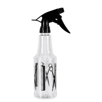 Shishe plastike spërkatëse 500ml për flokë me mjegull të imët, e përshtatshme për sallone bukurie, parukeri dhe berberë