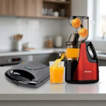 Set shtrydhëse frutash 150W dhe tostiere elektrike