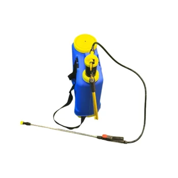 Spërkatëse manuale shpine 20L me filtër të integruar, piston rezistent dhe rripa të gjerë për mbajtje më të rehatshme gjatë punës