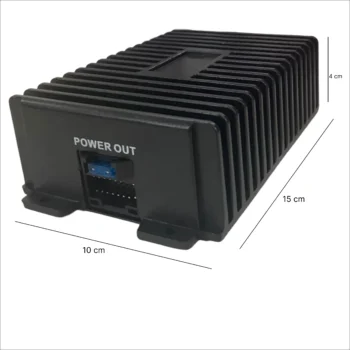 Amplifikator boksesh për makinë me 4 kanale dhe fuqi maksimale dalëse deri në 4x80W