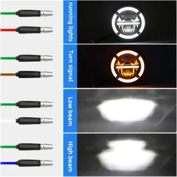 Feneline LED me 5 fije konektuese për lidhje me energjinë elektrike dhe instalim më të thjeshtë