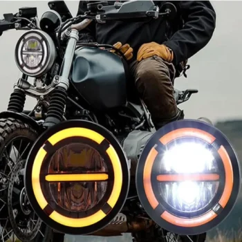 Feneline rrethore për motorr me aksesorë të përfshirë për instalim dhe fiksim në pozicion të përshtatshëm