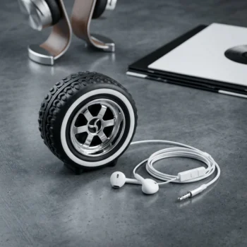 Set audio me Boks Bluetooth Car Tire RGB + Kufje Type-C EP-754.