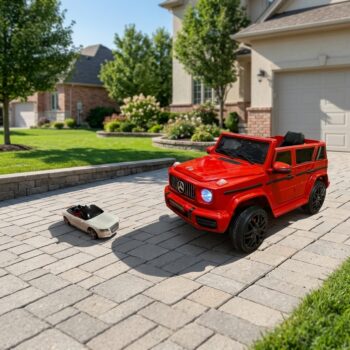 Makinë elektrike Mercedes-Benz G-Class për fëmijë 2–4 vjeç me telekomandë.