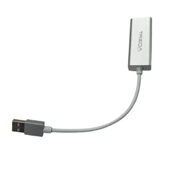 Adaptor interneti USB 3.0 me kabllo të integruar dhe lidhje Ethernet RJ45 deri në 100 Mbps