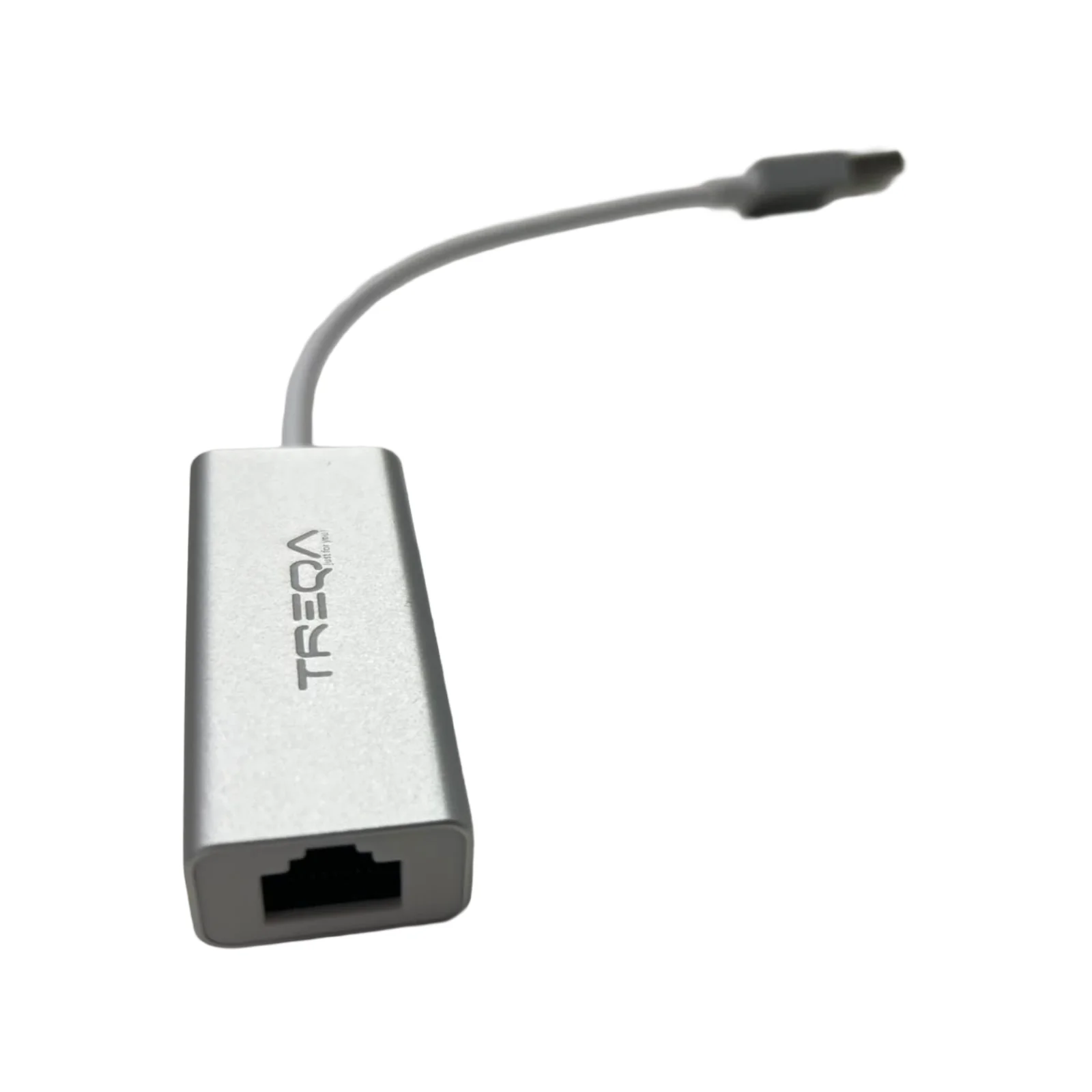 Adaptor USB në Ethernet me kabllo të integruar, me gjatësi totale 23 cm