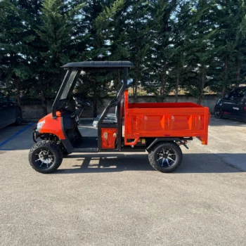 ATV elektrike Off-Road 3000W me karroceri vetëshkarkuese dhe kapacitet ngarkese 500 kg
