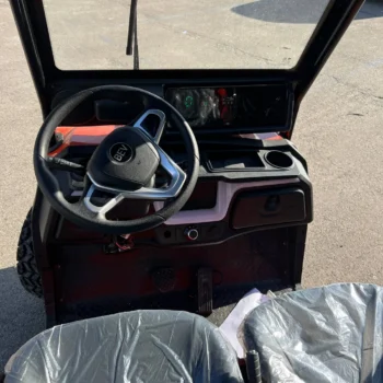 Pjesa e përparme e ATV-së elektrike Off-Road me drita LED dhe kabinë drejtimi