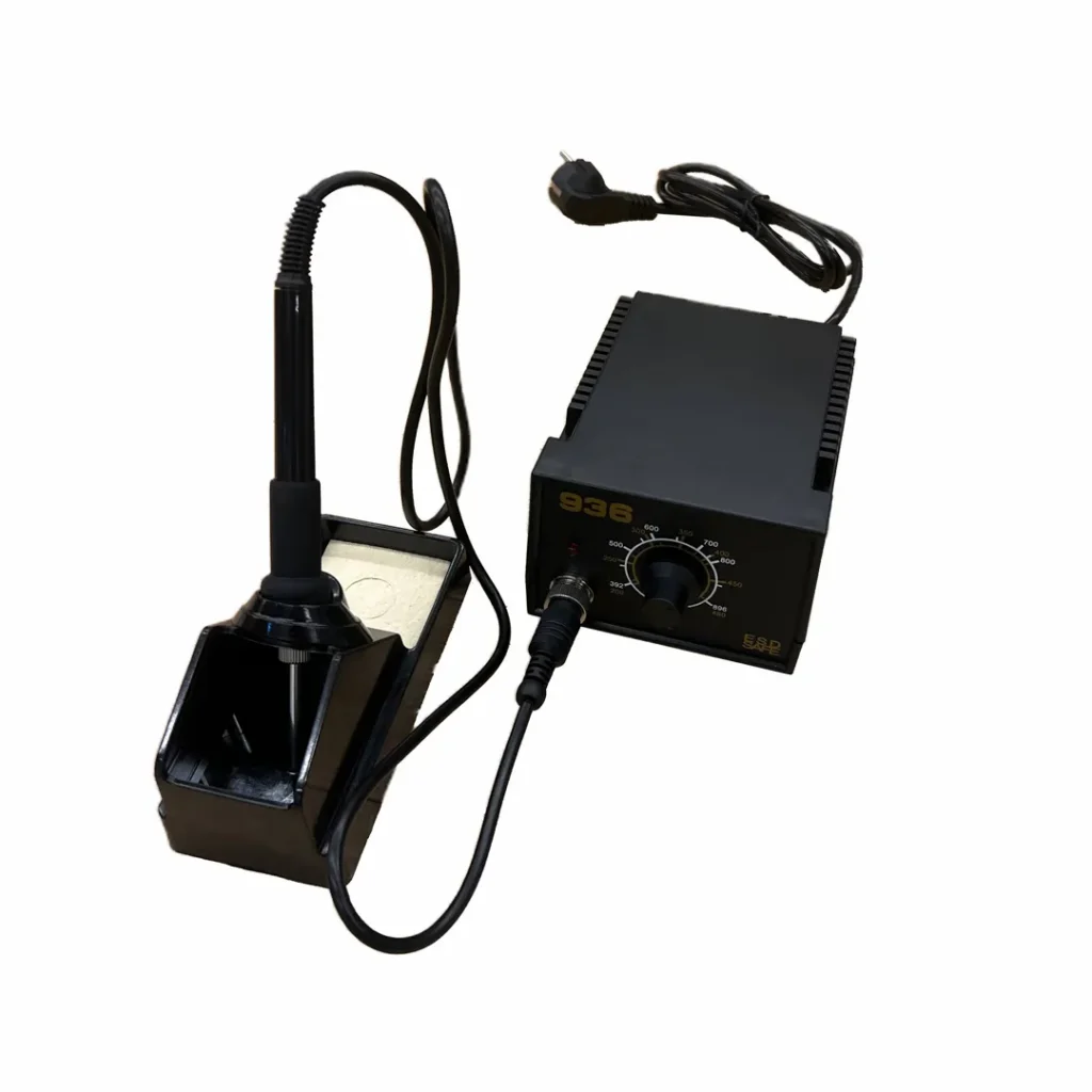 Havi kallaji stacionare 60W për saldimin e komponentëve elektronikë.