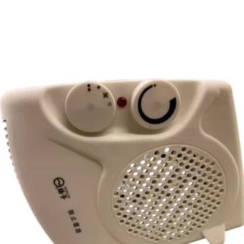 Ngrohës elektrik FH-06 i pozicionuar horizontalisht për përdorim në sipërfaqe të përshtatshme brenda ambientit.